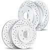 2004-03002 Geoperformance Drilled/Slotted Brake Rotors, 2012-2017 Multiple Makes/Models, Position: Front and Rear - image 1