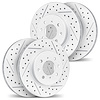 2004-76052 Geoperformance Drilled/Slotted Brake Rotors, 2000-2005 Lexus/Toyota/Scion, Position: Front and Rear - image 1