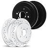 2004-80027 Geoperformance Drilled/Slotted Brake Rotors & Drums Kit, 1979-1979 Ford/Lincoln/Mercury/Mazda, Position: Front and Re - image 1