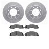 2202-40074 Geoperformance Drilled/Slotted Rotors w/Heavy-Duty Pads Kit, 2009-2018 Mopar, Position: Front - image 1