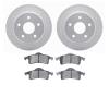 2202-42037 Geoperformance Drilled/Slotted Rotors w/Heavy-Duty Pads Kit, 1999-2004 Mopar, Position: Rear - image 1
