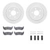 2212-56001 Geoperformance Drilled/Slotted Rotors w/Heavy-Duty Pads Kit & Hardware, 2003-2011 Ford/Lincoln/Mercury/Mazda, Positio - image 1