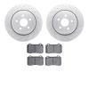 2402-42010 Geoperformance Drilled/Slotted Brake Rotors with Ultimate-Duty Brake Pads Kit, Fits Select Mopar, Position: Rear - image 1