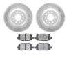 2402-42011 Geoperformance Drilled/Slotted Brake Rotors with Ultimate-Duty Brake Pads Kit, Fits Select Mopar, Position: Rear - image 1