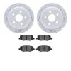 2402-42027 Geoperformance Drilled/Slotted Brake Rotors with Ultimate-Duty Brake Pads Kit, 2007-2018 Mopar, Position: Rear - image 1