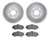 2402-42028 Geoperformance Drilled/Slotted Brake Rotors with Ultimate-Duty Brake Pads Kit, 2007-2018 Mopar, Position: Front - image 1