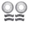 2402-48014 Geoperformance Drilled/Slotted Brake Rotors with Ultimate-Duty Brake Pads Kit, 1999-2020 GM, Position: Front - image 1
