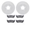 2402-54039 Geoperformance Drilled/Slotted Brake Rotors with Ultimate-Duty Brake Pads Kit, 2002-2005 Ford/Lincoln/Mercury/Mazda,  - image 1