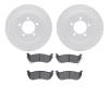 2402-54040 Geoperformance Drilled/Slotted Brake Rotors with Ultimate-Duty Brake Pads Kit, 2006-2010 Ford/Lincoln/Mercury/Mazda,  - image 1