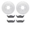 2402-54048 Geoperformance Drilled/Slotted Brake Rotors with Ultimate-Duty Brake Pads Kit, 2004-2011 Ford/Lincoln/Mercury/Mazda,  - image 1
