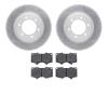 2402-76009 Geoperformance Drilled/Slotted Brake Rotors with Ultimate-Duty Brake Pads Kit, 2003-2009 Lexus/Toyota/Scion, Position - image 1