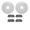 2502-11017 Geoperformance Drilled/Slotted Rotors w/5000 Advanced Brake Pads Kit, 2006-2012 Land Rover, Position: Rear - image 1