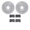 2502-46041 Geoperformance Drilled/Slotted Rotors w/5000 Advanced Brake Pads Kit, 2013-2019 GM, Position: Front - image 1