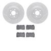 2502-54050 Geoperformance Drilled/Slotted Rotors w/5000 Advanced Brake Pads Kit, 2007-2011 Ford/Lincoln/Mercury/Mazda, Position: - image 1