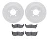 2502-54151 Geoperformance Drilled/Slotted Rotors w/5000 Advanced Brake Pads Kit, 2006-2010 Ford/Lincoln/Mercury/Mazda, Position: - image 1