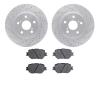 2502-76028 Geoperformance Drilled/Slotted Rotors w/5000 Advanced Brake Pads Kit, 2014-2015 Lexus/Toyota/Scion, Position: Front - image 1