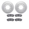 2502-76099 Geoperformance Drilled/Slotted Rotors w/5000 Advanced Brake Pads Kit, 2001-2009 Lexus/Toyota/Scion, Position: Rear - image 1