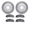 2602-46019 Geoperformance Drilled/Slotted Rotors w/5000 Euro Ceramic Brake Pads Kit, 2006-2016 GM, Position: Front - image 1