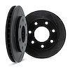 3002-54095 Slotted Brake Rotors [Black], 1997-2004 Ford/Lincoln/Mercury/Mazda, Position: Front - image 1