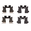 340-01001 Disc Brake Hardware Kit, 1989-1998 GM, Position: Front - image 1