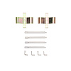 340-02001 Disc Brake Hardware Kit, 1969-1983 Porsche, Position: Rear - image 1