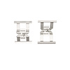 340-02008 Disc Brake Hardware Kit, 2007-2013 Porsche, Position: Rear - image 1