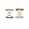 340-02016 Disc Brake Hardware Kit, Fits Select Multiple Makes/Models, Position: Rear