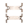 340-02021 Disc Brake Hardware Kit, 2019-2021 Porsche, Position: Front - image 1