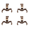 340-02024 Disc Brake Hardware Kit, Fits Select Multiple Makes/Models, Position: Rear - image 1