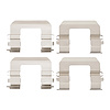 340-03007 Disc Brake Hardware Kit, 2005-2011 Kia/Hyundai/Genesis, Position: Front - image 1