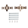 340-03017 Disc Brake Hardware Kit, 2009-2014 Kia/Hyundai/Genesis, Position: Front - image 1