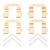 340-03038 Disc Brake Hardware Kit, 2007-2013 Kia/Hyundai/Genesis, Position: Front - image 1