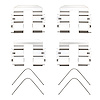 340-03048SS Rear Stainless Steel Hardware Kit 2016-2025 Hyundai, Kia Sonata, Kona, Optima, Seltos (Usa/Canada)