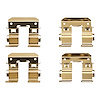 340-13016 Disc Brake Hardware Kit, Fits Select Subaru, Position: Rear - image 1