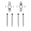 340-16002 Disc Brake Hardware Kit, 1963-1981 Multiple Makes/Models, Position: Rear,Front - image 1