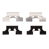 340-20009 Disc Brake Hardware Kit, 2003-2005 Jaguar, Position: Rear - image 1