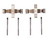 340-21021 Disc Brake Hardware Kit, Fits Select Kia/Hyundai/Genesis, Position: Front