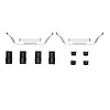 340-31012 Disc Brake Hardware Kit, 1995-2006 Multiple Makes/Models, Position: Front - image 1