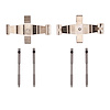 340-31036 Disc Brake Hardware Kit, 2012-2021 Multiple Makes/Models, Position: Front - image 1