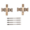340-31043 Disc Brake Hardware Kit, Fits Select Multiple Makes/Models, Position: Front