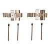 340-32000 Disc Brake Hardware Kit, 2009-2014 Mini, Position: Front - image 1