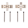340-39005 Disc Brake Hardware Kit, Fits Select Multiple Makes/Models, Position: Rear