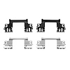 340-39016 Disc Brake Hardware Kit, Fits Select Multiple Makes/Models, Position: Front