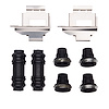 340-40000 Disc Brake Hardware Kit, 2002-2018 Multiple Makes/Models, Position: Rear,Rr - image 1