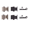 340-40007 Disc Brake Hardware Kit, Fits Select Multiple Makes/Models, Position: Front,Rear