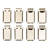 340-40035 Disc Brake Hardware Kit, 2009-2018 Multiple Makes/Models, Position: Front,Rear - image 1