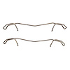 340-42003 Disc Brake Hardware Kit, 1999-2002 Mopar, Position: Front - image 1