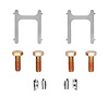 340-47014 Disc Brake Hardware Kit, 1985-2004 Multiple Makes/Models, Position: Rear - image 1