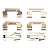 340-47022 Disc Brake Hardware Kit, 1998-2002 GM, Position: Front - image 1
