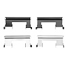 340-47047 Disc Brake Hardware Kit, 1999-2013 GM, Position: Rear,Front